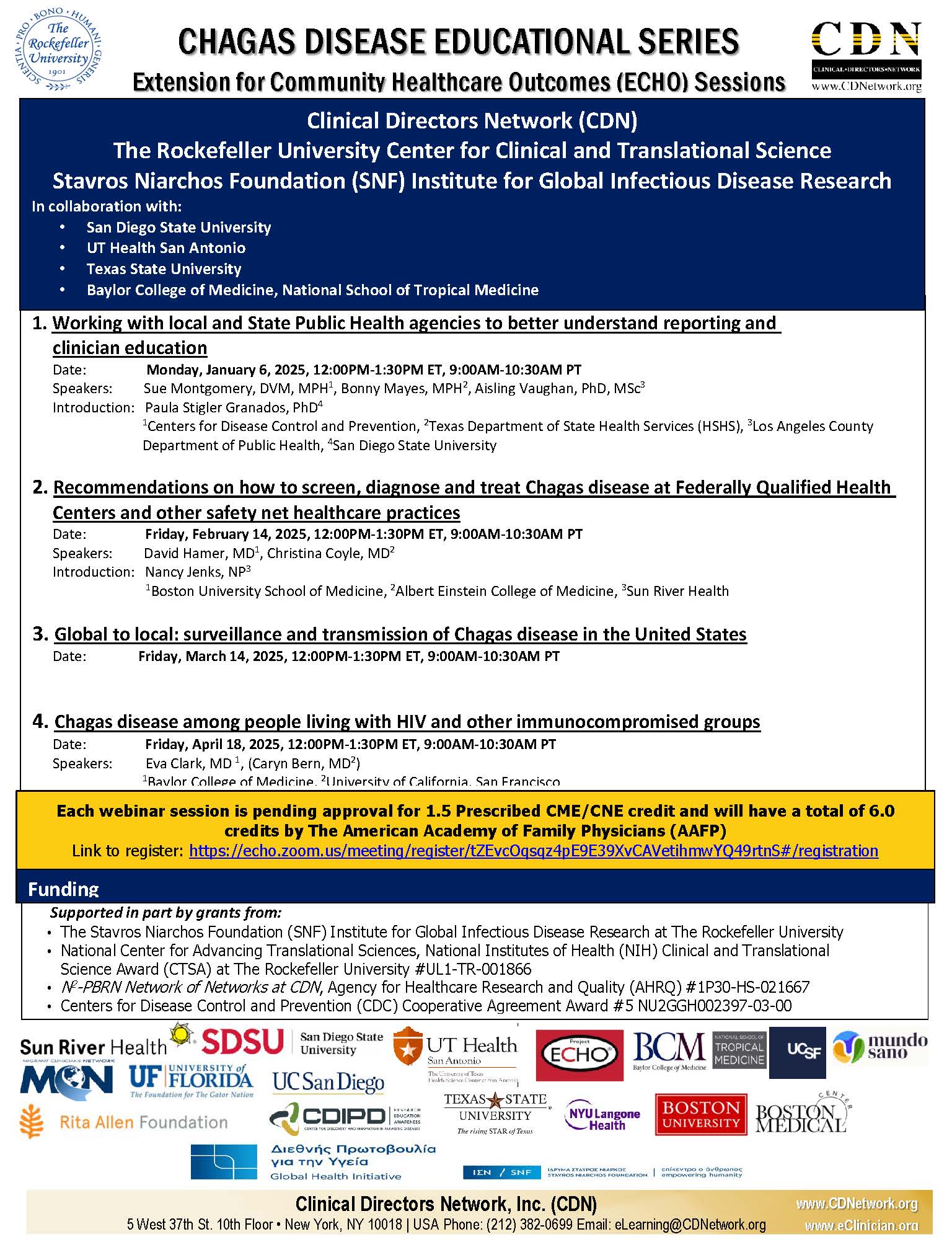 Chagas Disease Education Sessions Flyer series 2 1.7_MS